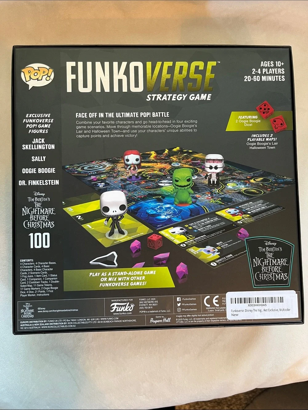 Funko FunkoVerse The Nightmare Before Christmas Strategy Game - Green